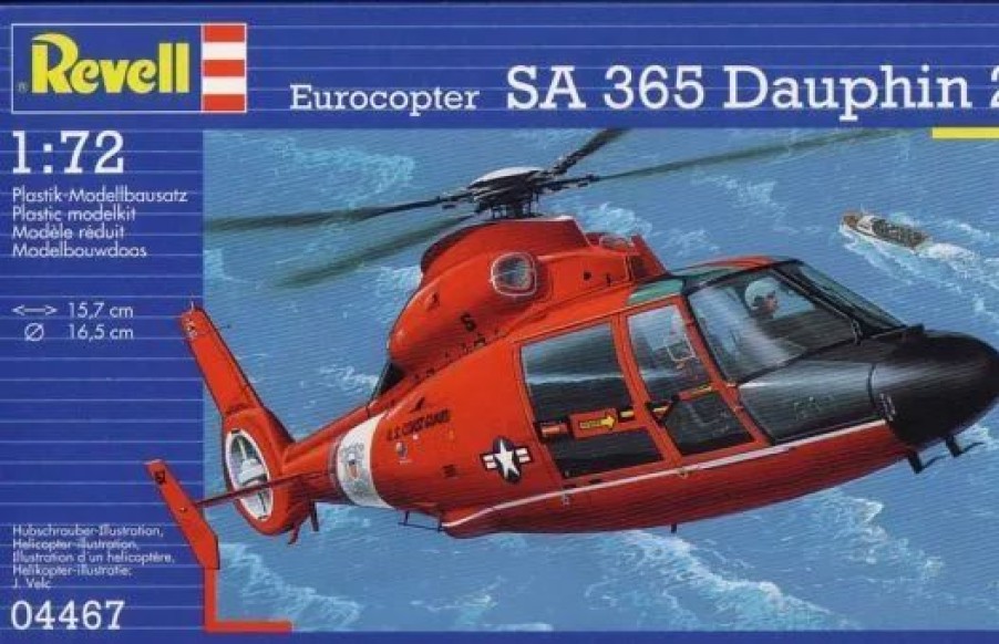 Plastic Civilian Vehicles * | Eurocopter Sa365 Dauphin 2 Revell