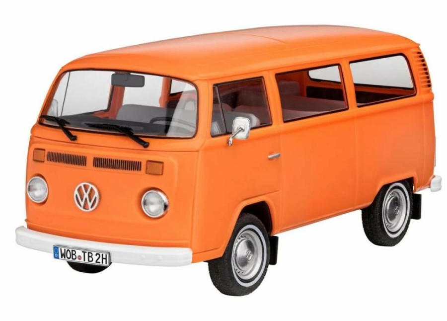 Plastic Civilian Vehicles * | Revell 1/24 Vw T2 Bus (Easy-Click) Model Set 67667 Plastic Model Kit