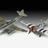 Plastic Aircraft Models * | Revell 1/72 Combat Set Me262 & P-51B