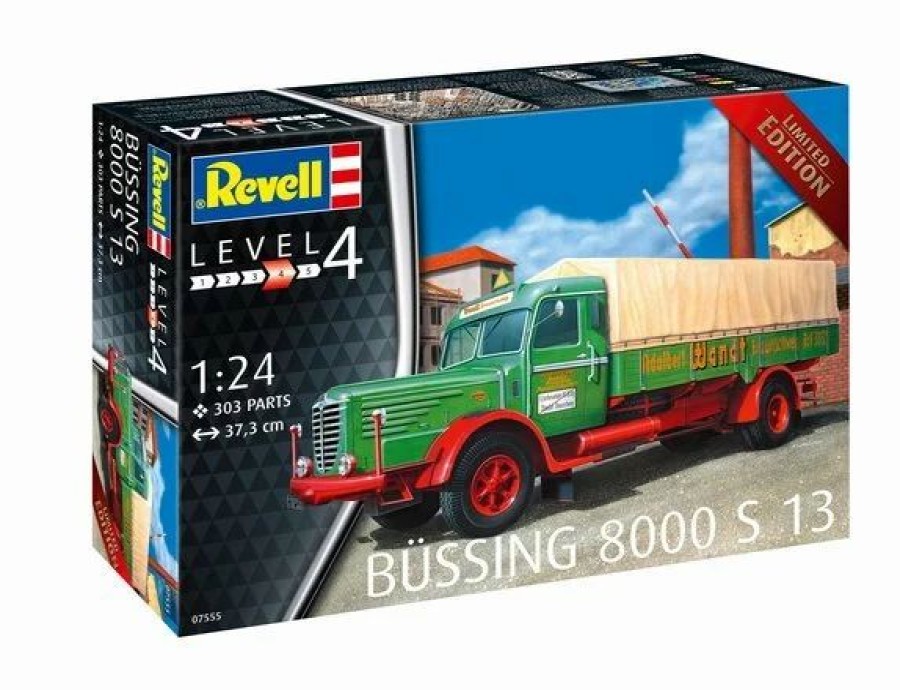 Plastic Civilian Vehicles * | Revell 1/24 Bussing 8000 S 13 07555 Plastic Model Kit