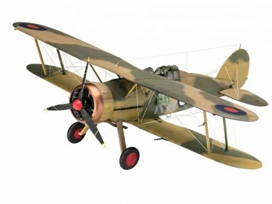 Plastic Aircraft Models * | Revell 1/32 Gloster Gladiator Mk. Ii Plastic Model Kit