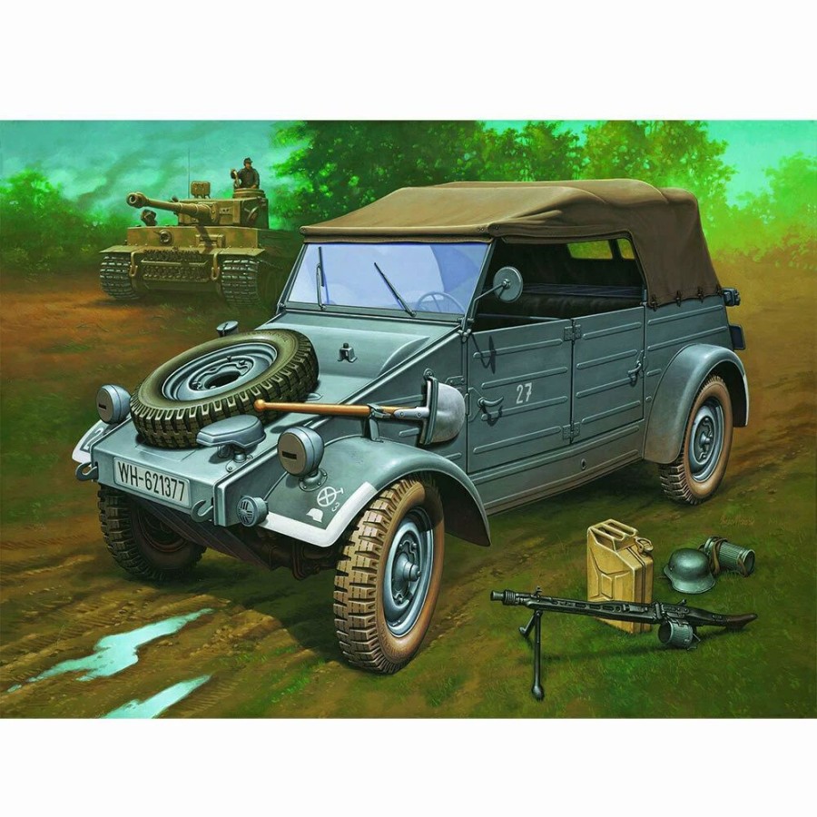 Plastic Military Land Kits * | Revell 1/9 Kubelwagen Typ 82 Platinum Edition Plastic Model Kit