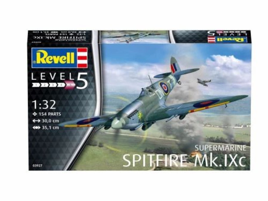 Plastic Aircraft Models * | Revell 1/32 Spitfire Mk.Ixc 03927 Plastic Model Kit