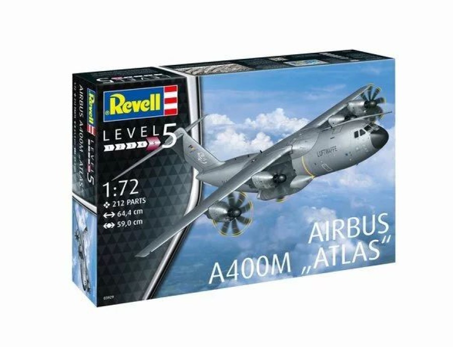 Plastic Aircraft Models * | Revell 1/72 Airbus A400M Luftwaffe 03929 Plastic Model Kit