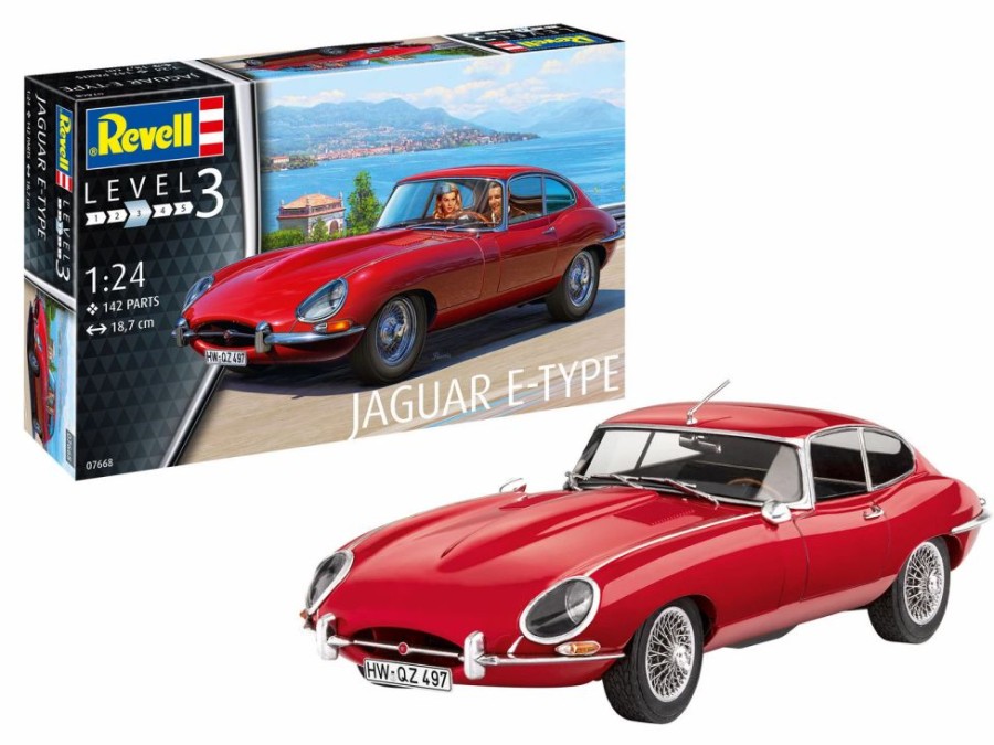 Plastic Civilian Vehicles * | Revell 1/24 Jaguar E-Type (Coupe)