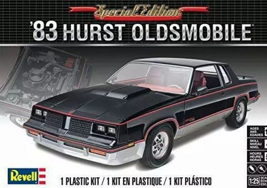 Plastic Civilian Vehicles * | Revell 1/25 '83 Hurst Oldsmobile 14317 Plastic Model Kit