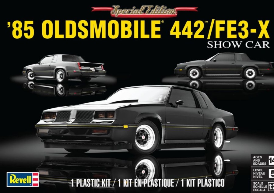 Plastic Civilian Vehicles * | Revell 1/25 '85 Oldsmobile 442/Fe3-X Show Car 14446 Plastic Model Kit