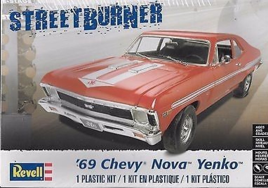 Plastic Civilian Vehicles * | Revell 1/25 '69 Chevy Nova Yenko 14423 Plastic Model Kit