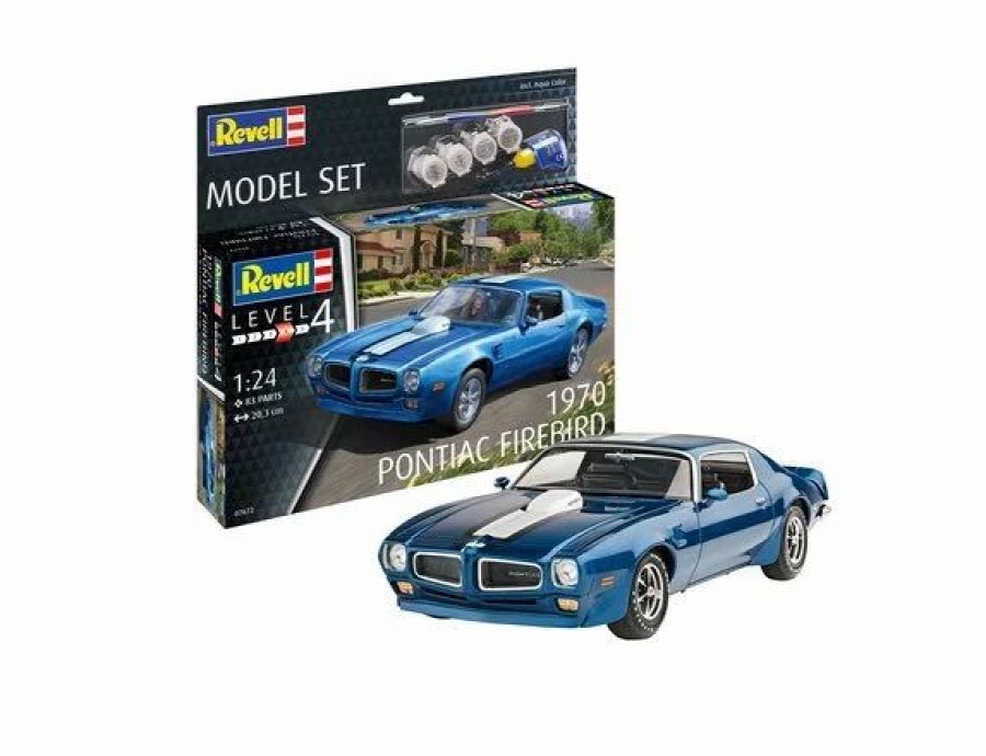 Plastic Civilian Vehicles * | Revell 1/25 1970 Pontiac Firebird Model Set 67672 Plastic Model Kit