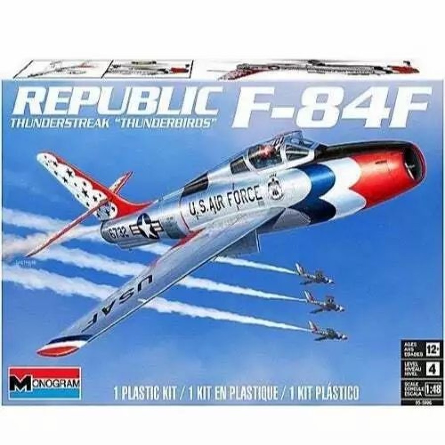 Plastic Aircraft Models * | Revell 1/48 Republic F-84F Thunderstreak 'Thunderbirds' Plastic Model Kit