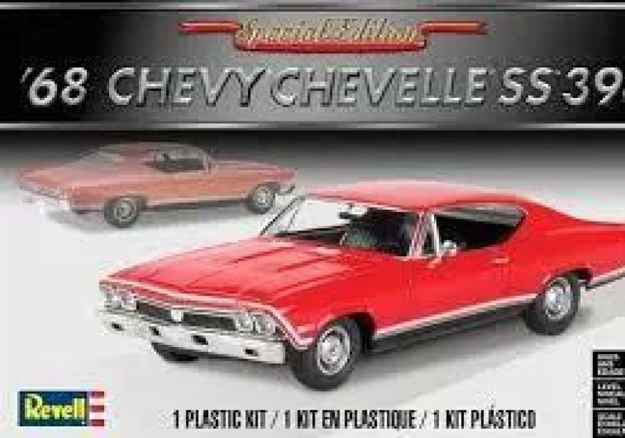 Plastic Civilian Vehicles * | Revell 1/25 '68 Chevy Chevelle Ss 396 14445 Plastic Model Kit