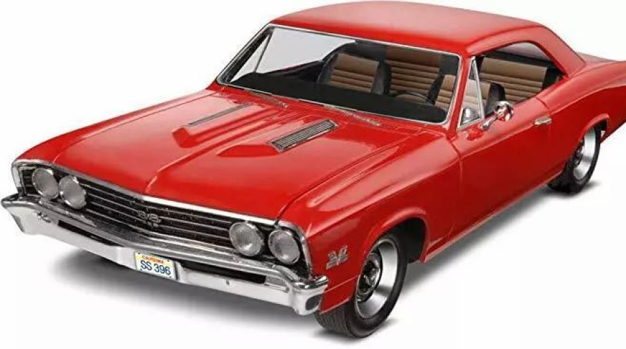 Plastic Civilian Vehicles * | Revell 1/25 '68 Chevy Chevelle Ss 396 14445 Plastic Model Kit