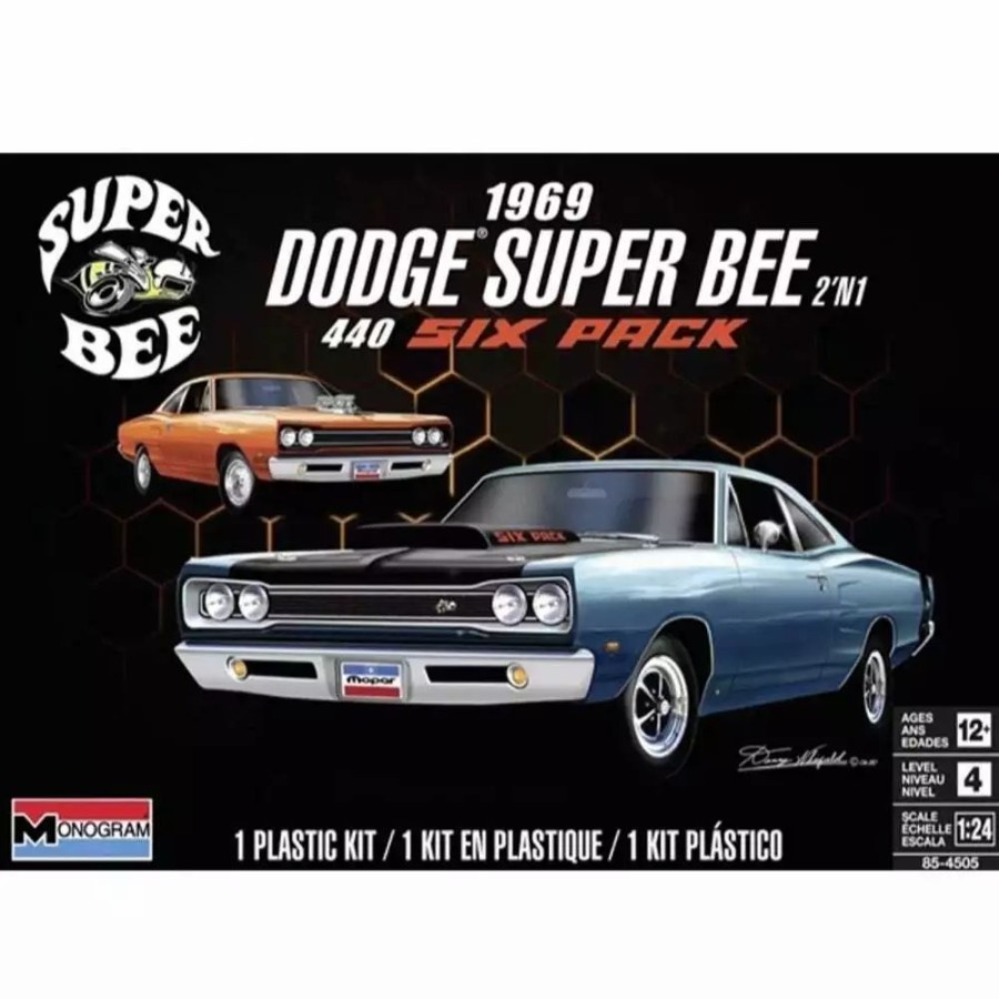 Plastic Civilian Vehicles * | Revell 1/25 1969 Dodge Super Bee Plastic Model Kit