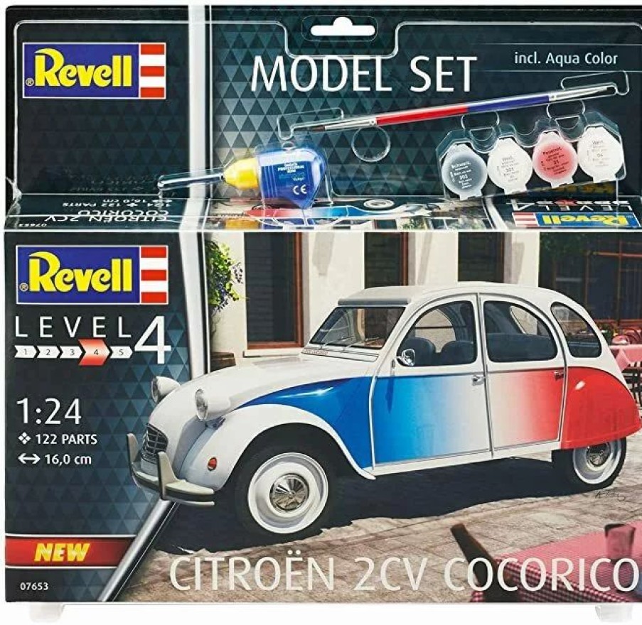 Plastic Civilian Vehicles * | Revell 1/24 Citroen 2 Cv Cocorico Plastic Model Kit