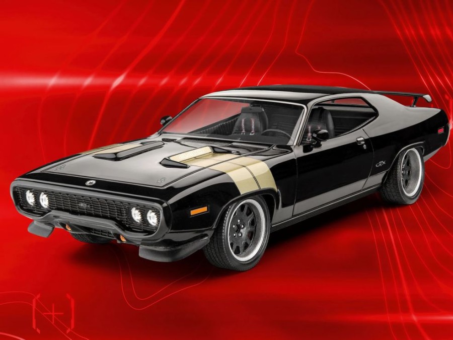 Plastic Civilian Vehicles * | Revell 1/24 Fast & Furious Dominic'S 1971 Plymouth Gtx Model Set 67692 Plastic Model Kit