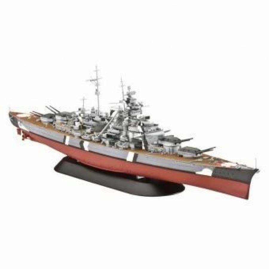 Plastic Ship Models * | Revell 1/700 Bismarck 05098 Plastic Model Kit