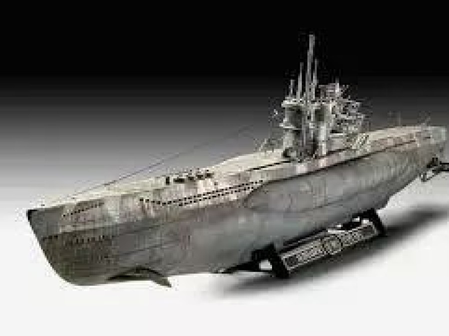 Plastic Ship Models * | Revell 1/72 German Submarine Type Vii C/41 05163 Plastic Model Kit