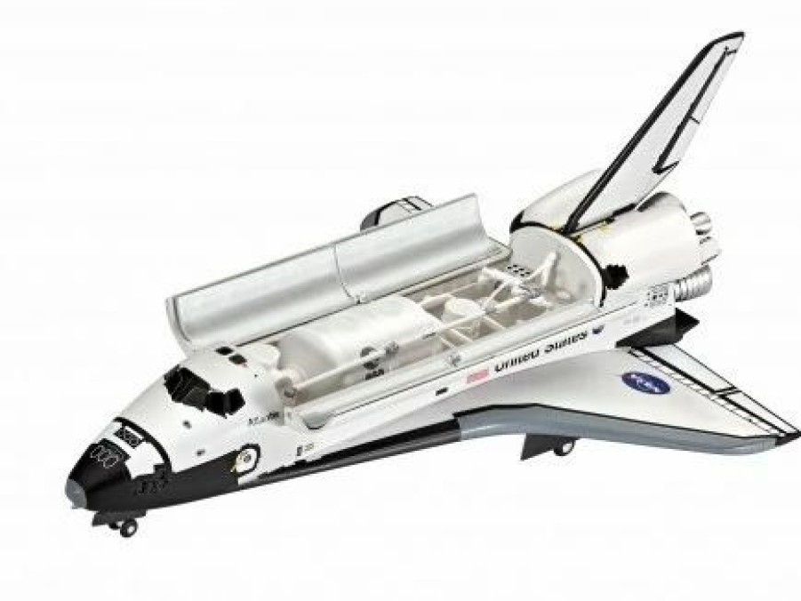 Space, Sci Fi, & Anime Plastic Models * | Revell 1/144 Space Shuttle Atlantis 04544 Plastic Model Kit