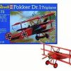 Plastic Aircraft Models * | Revell 1/72 Fokker Dr.1 Triplane 04116 Plastic Model Kit