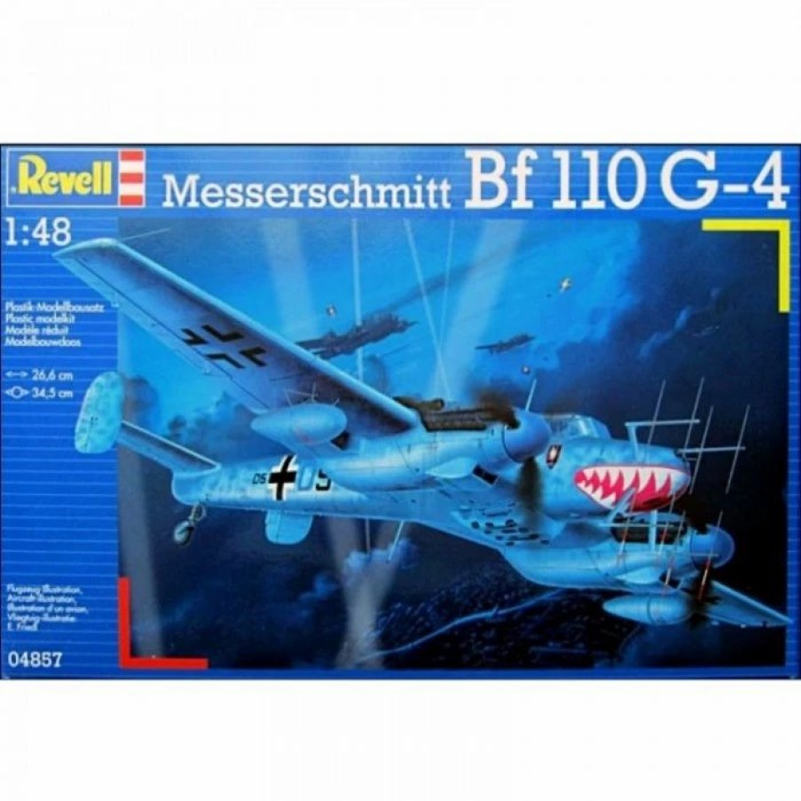 Plastic Aircraft Models * | Revell 1/48 Bf110 B-4 Nightfighter 04857 Plastic Model Kit