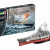 Plastic Ship Models * | Revell 1/350 Bismarck 717Mm 05040 Plastic Model Kit