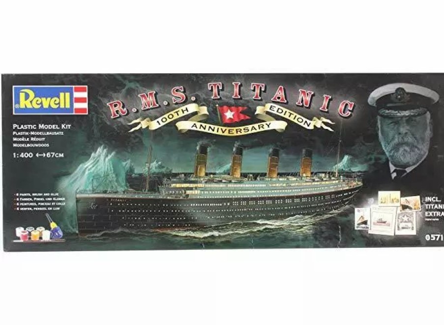 Plastic Ship Models * | Revell 1/400 "100Thgift Pack Anniversary Titanic" (Special Edition) 05715 Plastic Model Kit