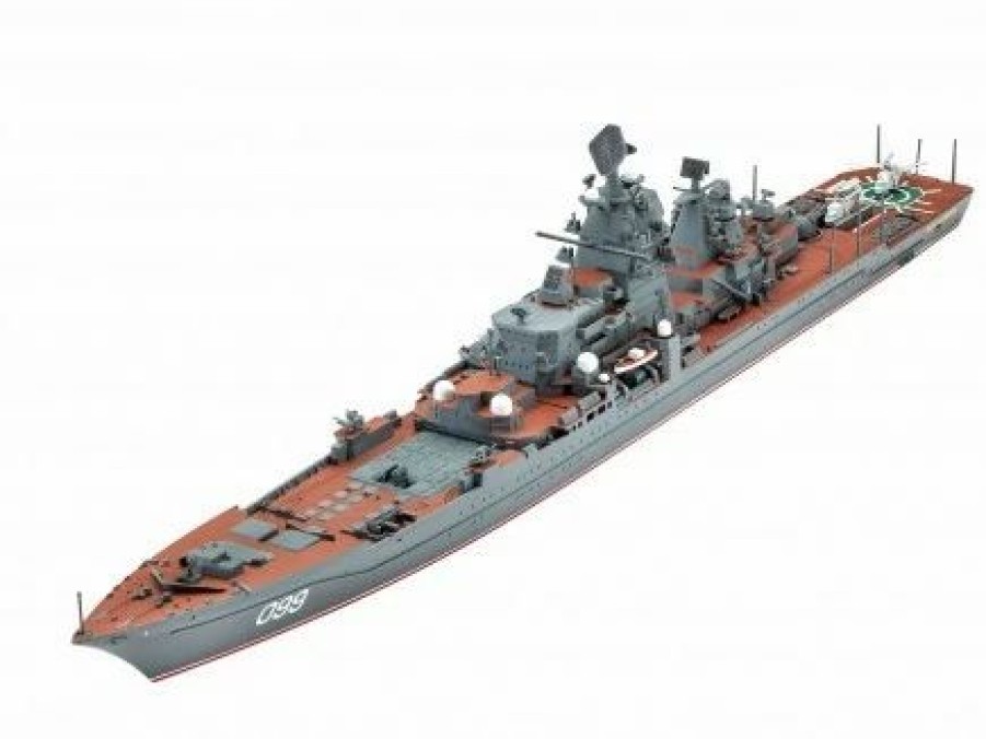 Plastic Ship Models * | Revell 1/700 Petr Velikiy 05151 Plastic Model Kit