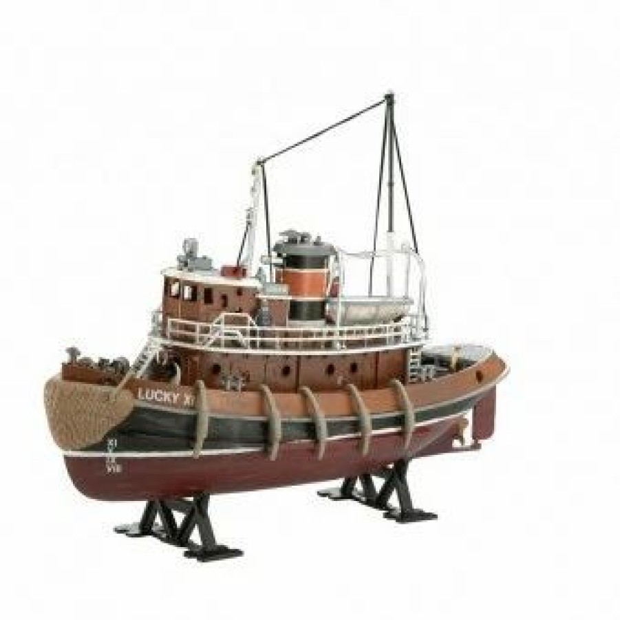 Plastic Ship Models * | Revell 1/108 Harbour Tug Boat 05207 Plastic Model Kit