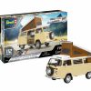 Plastic Civilian Vehicles * | Revell 1/24 Vw T2 Camper (Easy-Click) Model Set 67676 Plastic Model Kit