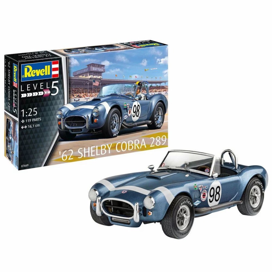 Plastic Civilian Vehicles * | Revell 1/25 Ac Cobra 289 Plastic Model Kit