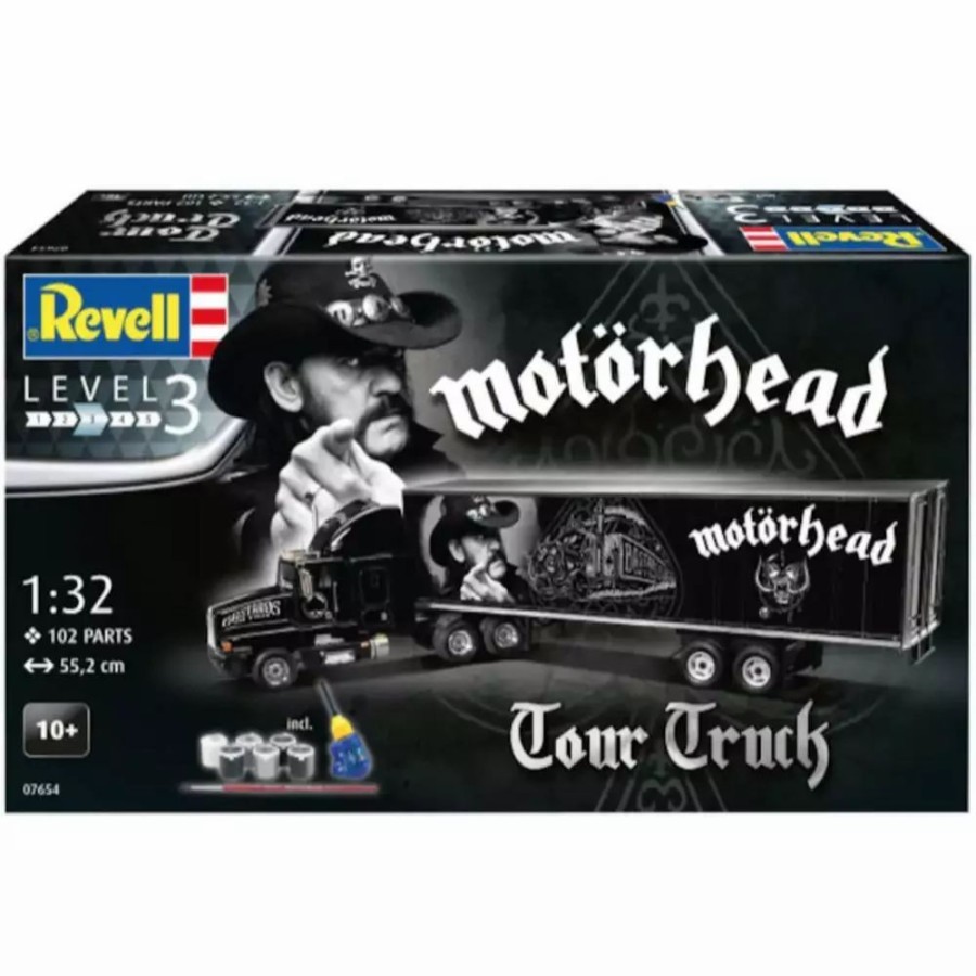 Plastic Civilian Vehicles * | Revell 1/24 Gift Set "Motorhead" Tour Truck