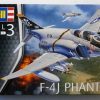 Plastic Aircraft Models * | Revell 1/72 F-4J Phantom Us Navy 03941 Plastic Model Kit