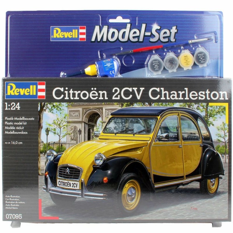 Plastic Civilian Vehicles * | Revell 1/24 Model Set Citroen 2Cv 67095 Plastic Model Kit