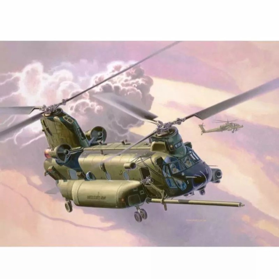 Plastic Aircraft Models * | Revell 1/72 Mh-47 Chinook