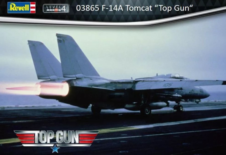 Plastic Aircraft Models * | Revell 1/48 F-14 A Tomcat "Top Gun"