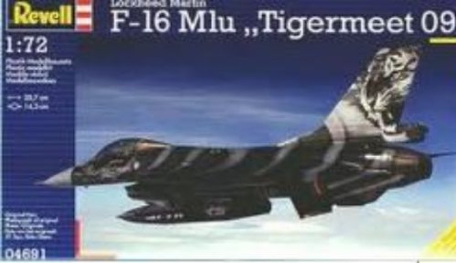 Plastic Aircraft Models * | Revell 1/72 F-16 Miu Tigermeet 2009 04691 Plastic Model Kit