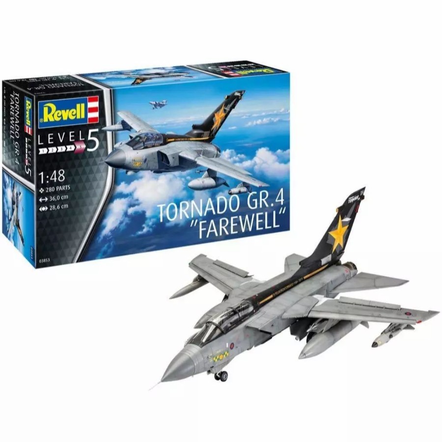 Plastic Aircraft Models * | Revell 1/48 Tornado Gr.4 "Farewell" Plastic Model Kit