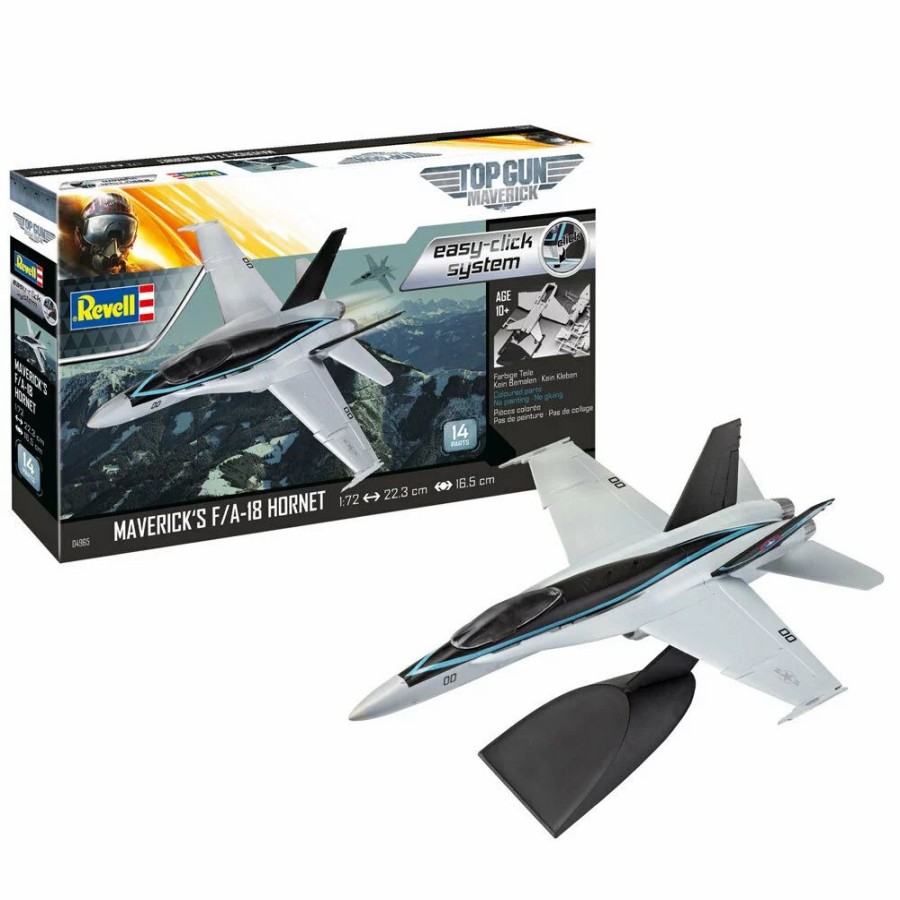 Plastic Aircraft Models * | Revell 1/72 F/A-18 Hornet "Top Gun" (Easy Click)