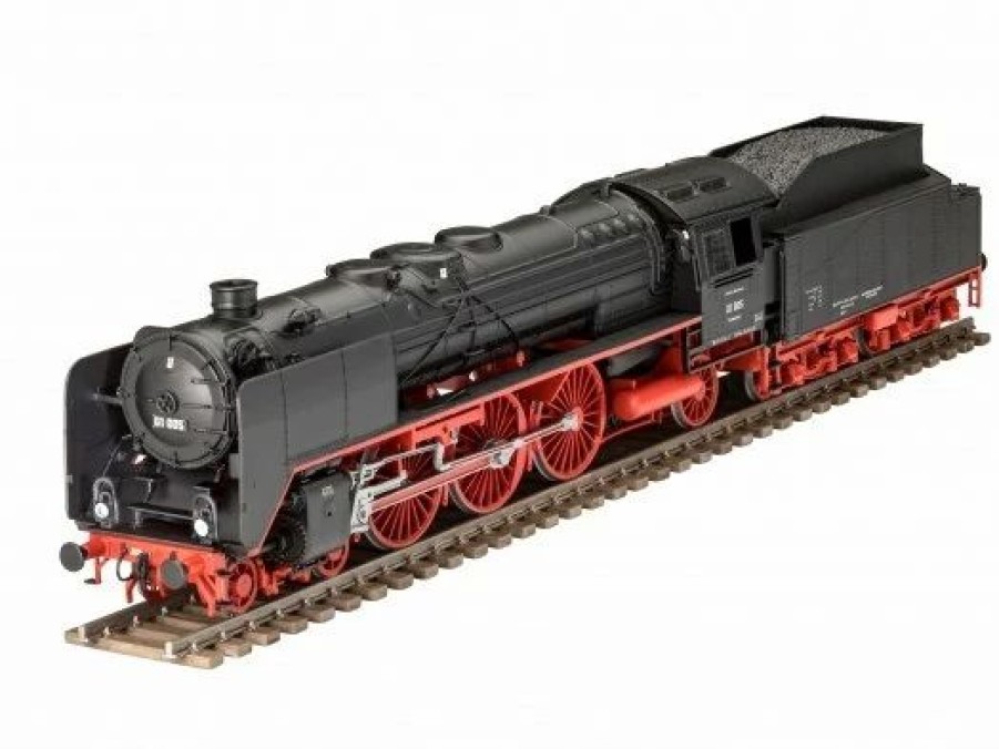 Plastic Civilian Vehicles * | Revell 1/87 Express Locomotive Br01 With Tender T32 Plastic Model Kit