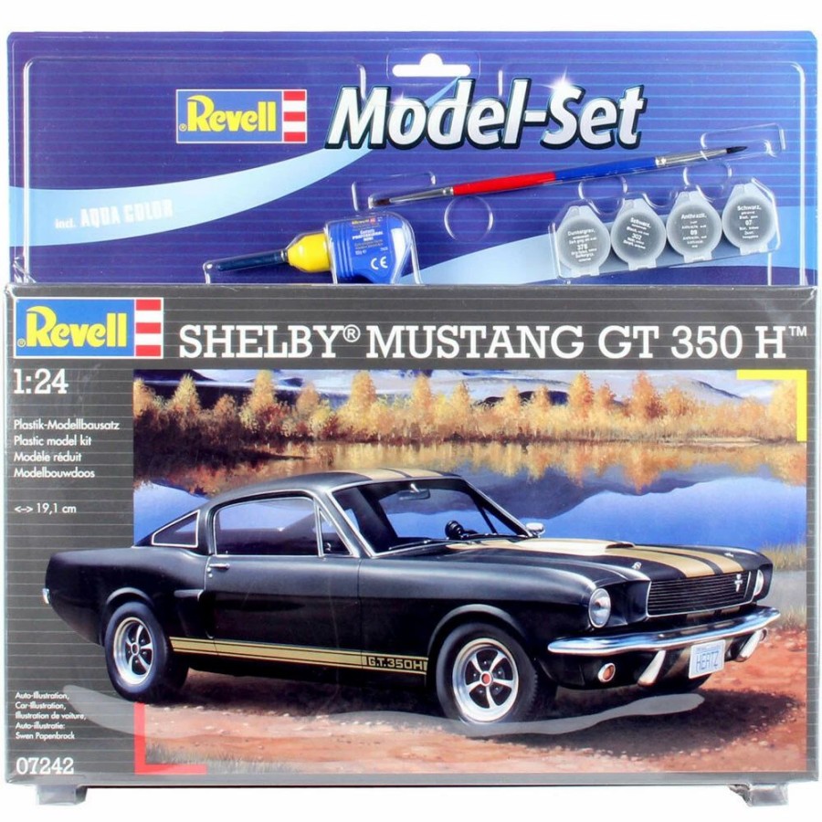 Plastic Civilian Vehicles * | Revell 1/24 Model Set Shelby Mustang Gt 350 H 67242 Plastic Model Kit