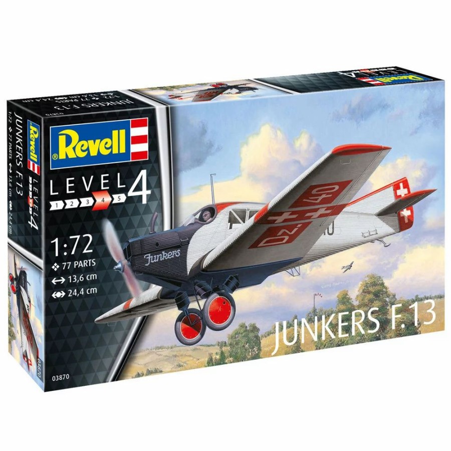 Plastic Aircraft Models * | Revell 1/72 Junkers F.13