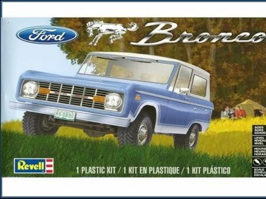 Plastic Civilian Vehicles * | Revell 1/25 Ford Bronco 14320 Plastic Model Kit