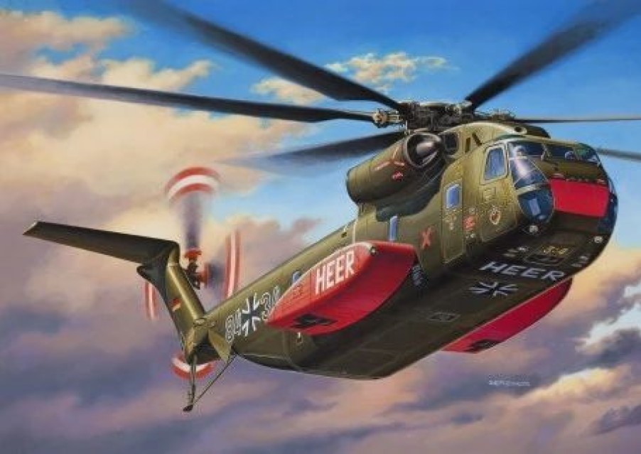 Plastic Aircraft Models * | Revell 1/144 Sikorsky Ch-53G 04858 Plastic Model Kit