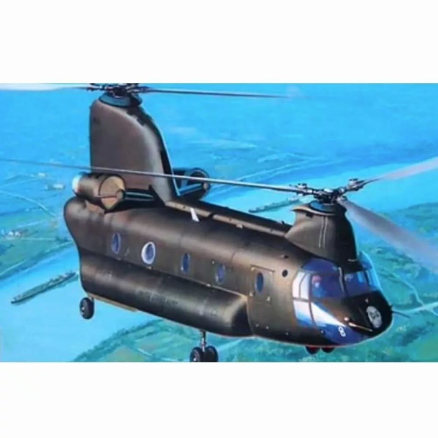 Plastic Aircraft Models * | Revell 1/144 Ch-47D Chinook Plastic Model Kit 63825