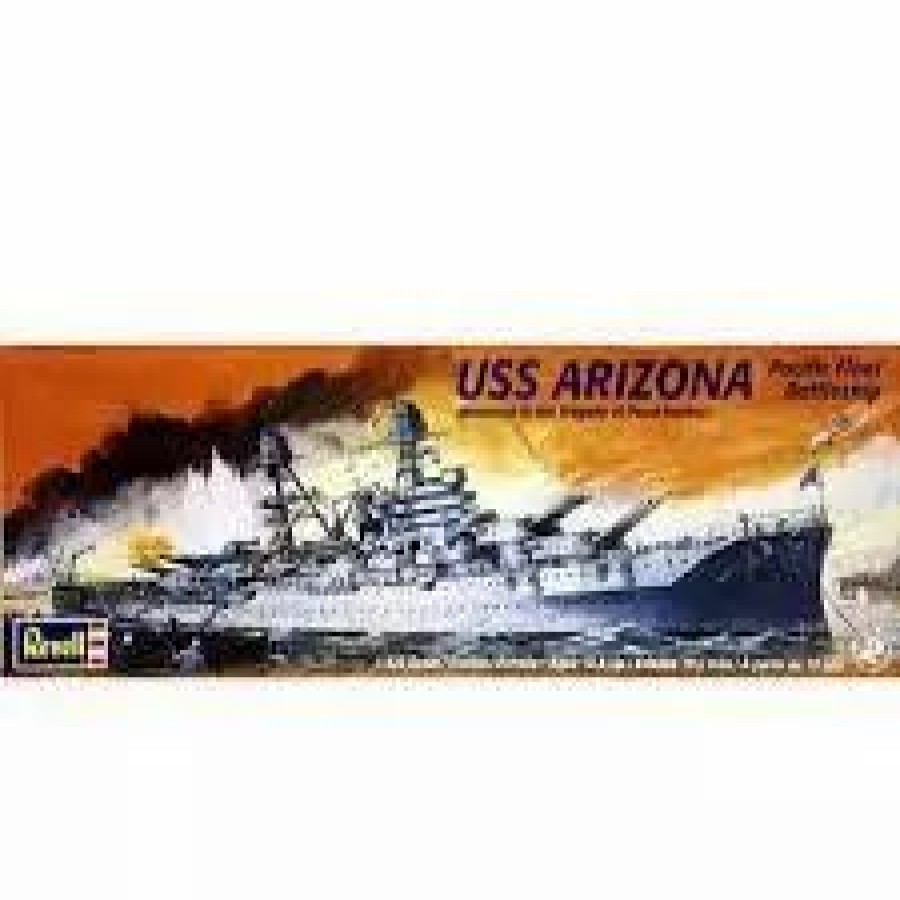 Plastic Ship Models * | Revell 1/426 Uss Arizona Battleship 10302 Plastic Model Kit