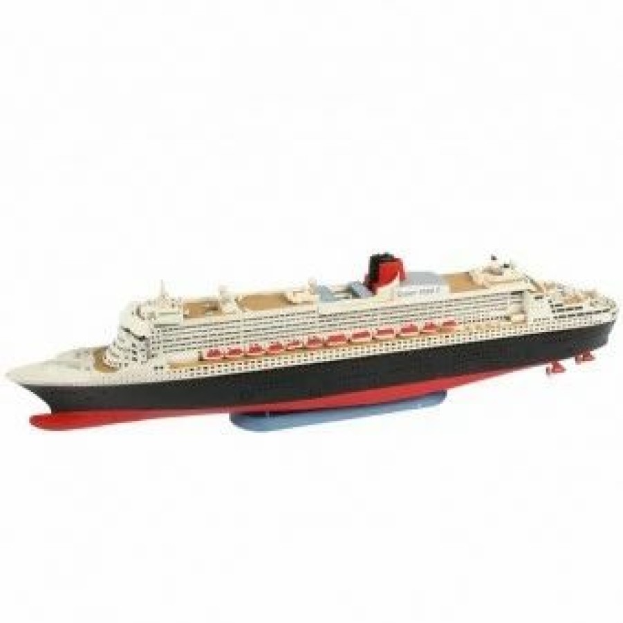 Plastic Ship Models * | Revell 1/1200 Queen Mary 2 Ocean Liner 05808 Plastic Model Kit