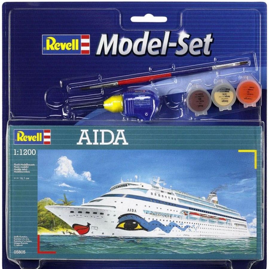 Plastic Ship Models * | Revell 1/1200 Model Set Aida 65805 Plastic Model Kit