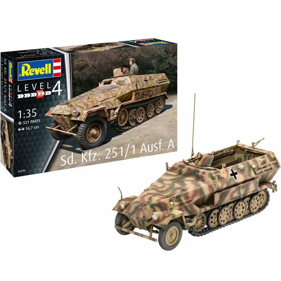 Plastic Military Land Kits * | Revell 1/35 Sd.Kfz. 251/1 Ausf.A