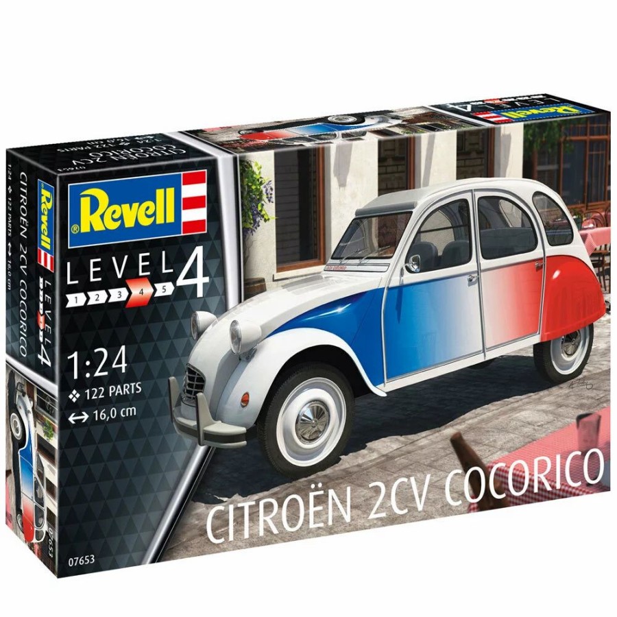 Plastic Civilian Vehicles * | Revell 1/24 Citroen 2 Cv "Cocorico"