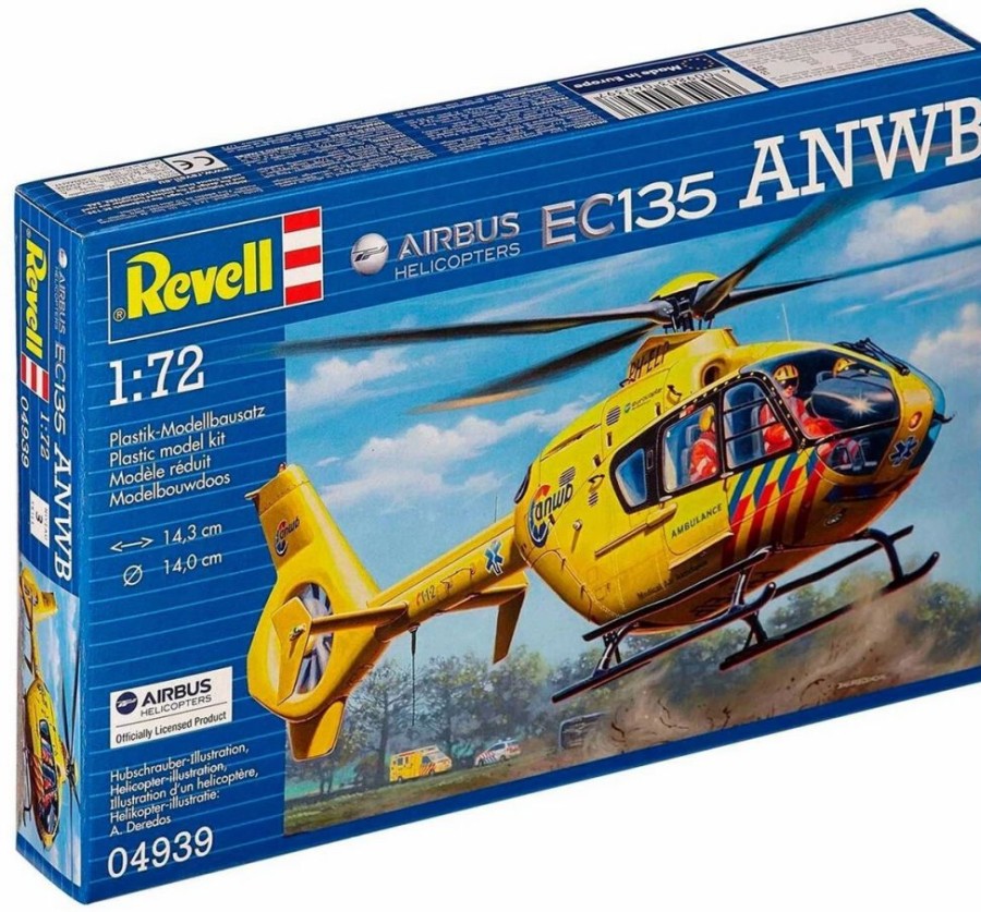 Plastic Aircraft Models * | Revell 1/72 Ec135 Netherlands Trauma Helicopter 04939 Plastic Model Kit